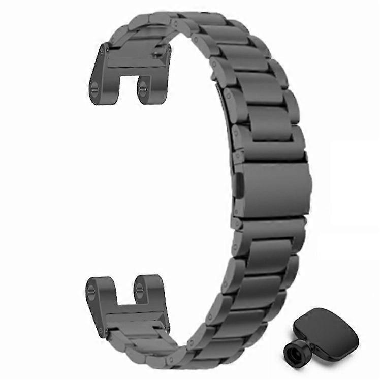 Compatible For Garmin Lily Watch Band Three Bead Solid Stainless Steel Replacement Strap