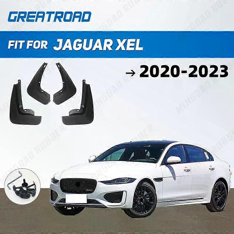 unique For Jaguar XEL 2020 2023 2021 2022 Fender Mudflaps Splash Guards Mudguards Mud Flaps car Accessories