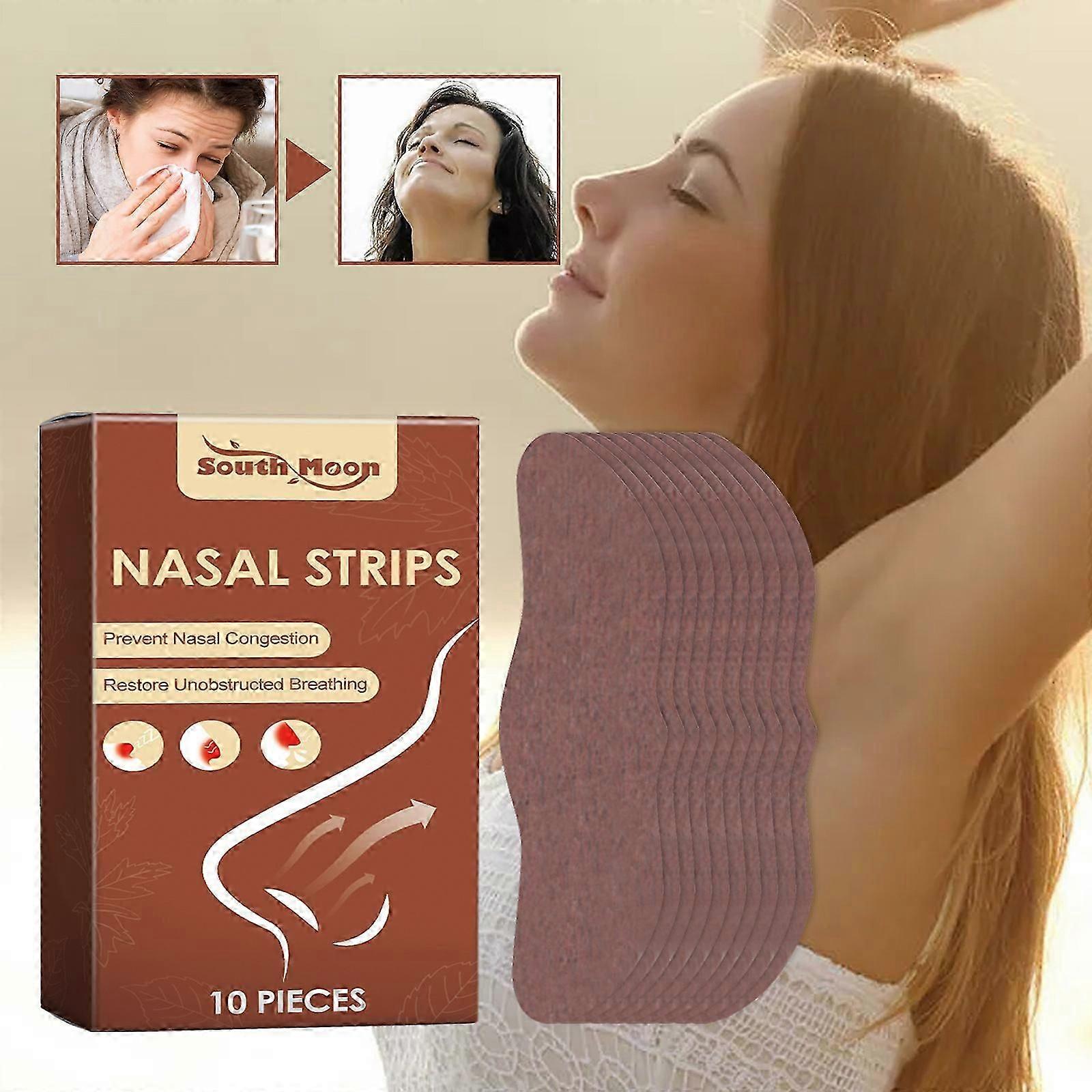 high qualityNasal Strips, Extra-Strength Nasal Strips Prevent Nasal Congestion Restore Unobstructed Breathing Works Instantly, Breathe Better