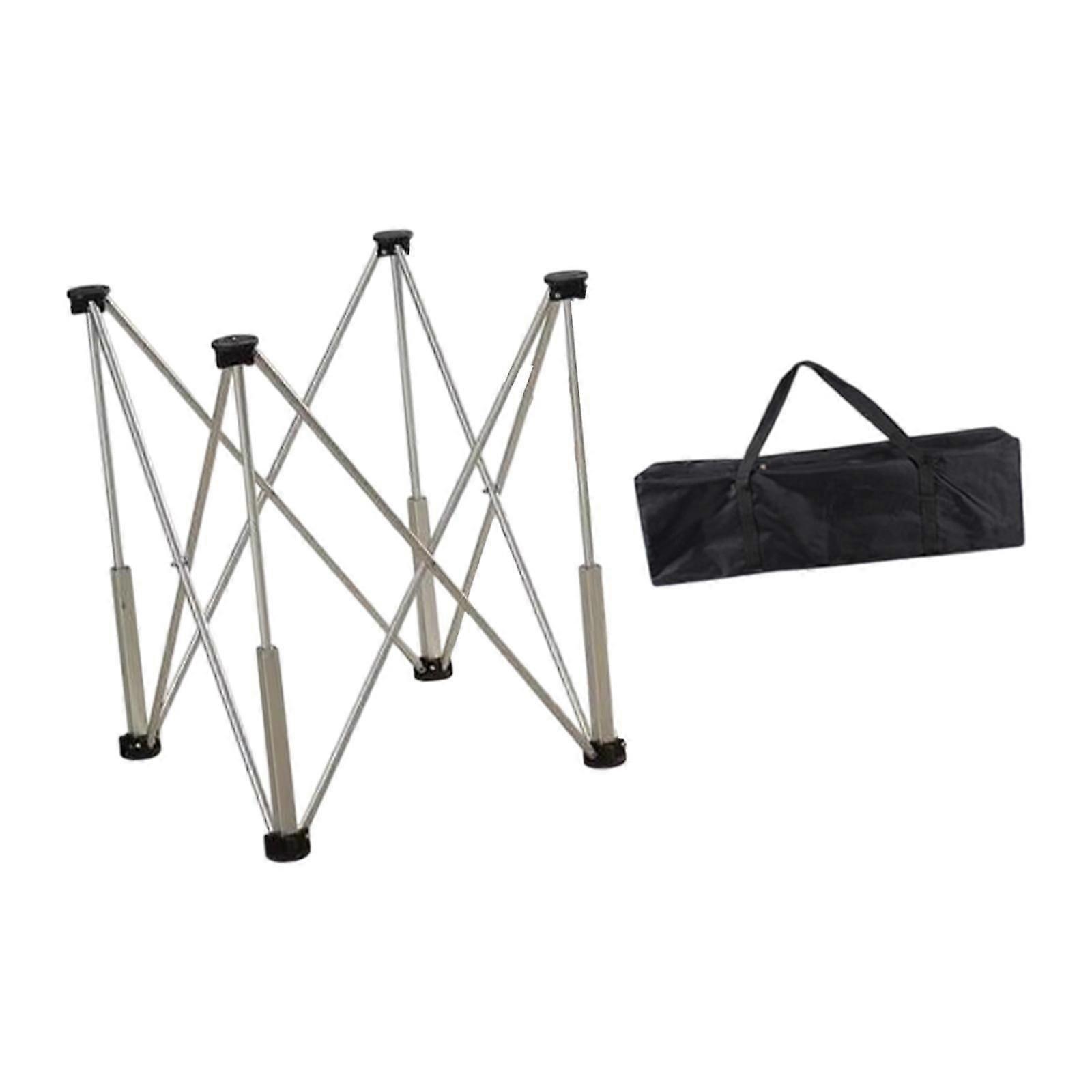 Portable Work Stand Folding Leg Workbench Compact Bracket Desk Support Stand 4 Legs