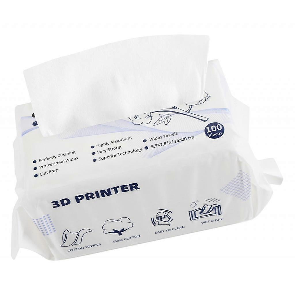 3D Printer Cleaning Wipes Soft Highly Absorbent for Metal Delicate Surfaces