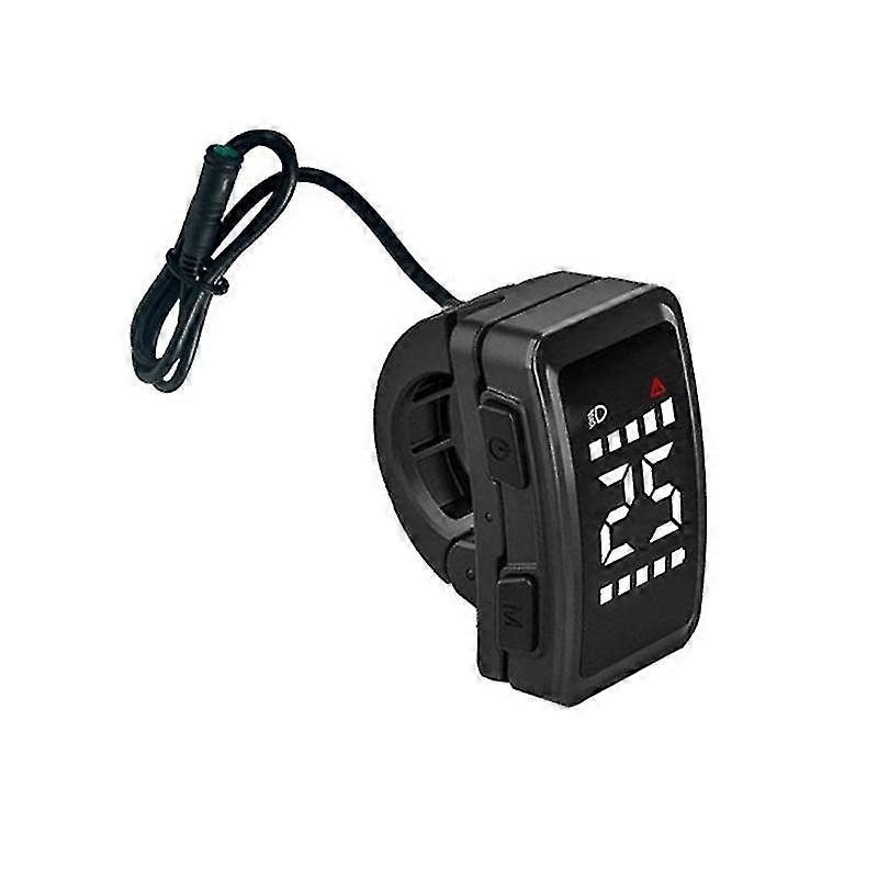 E-Bike DZ40 Display Screen for BBS01/02 HD Mid Motor, ABS Black LCD Panel