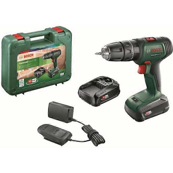 Bosch accu-klopboormachine - UniversalImpact 18 (Geleverd met 2 accu's 18V-1,5Ah + oplader + draagtas)