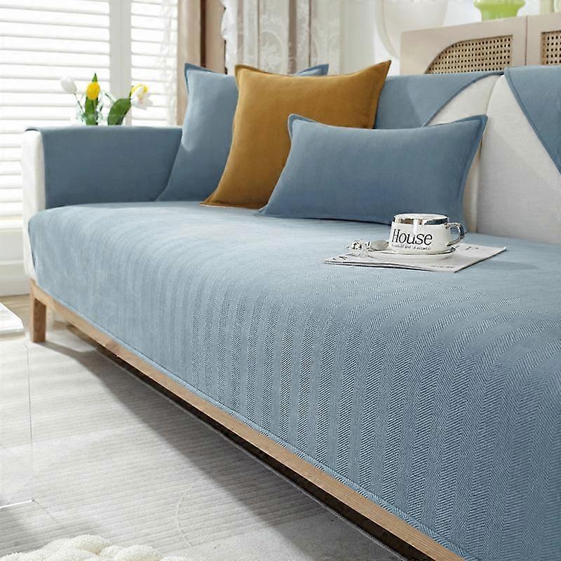 Herringbone Sofa Cushion Four Seasons Universal Chenille Sofa Cover Cloth Sofa Cover Summer Sofa Cover Non-slip Cushion