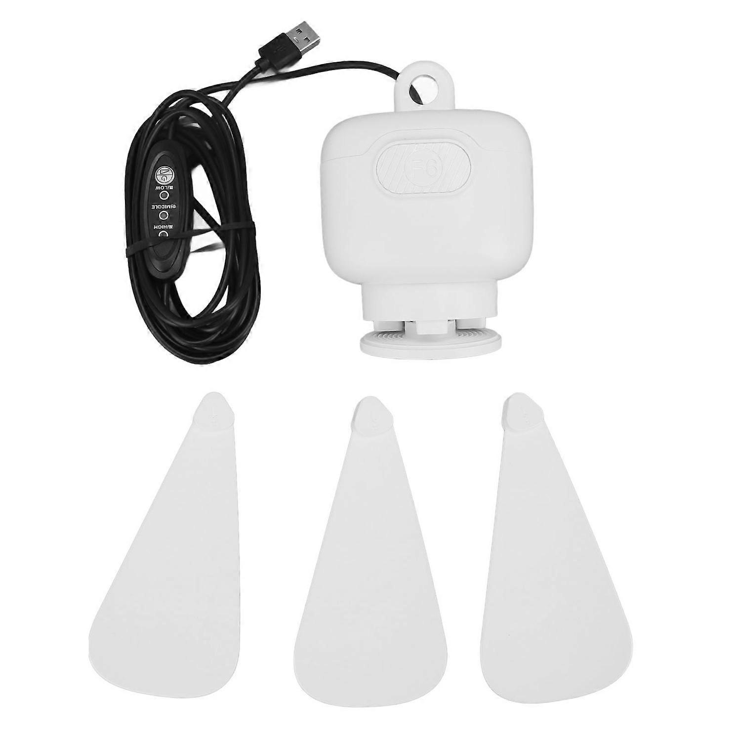 Hanging Ceiling Fan USB Silent Space Saving Portable Ceiling Fan for Dormitory Outdoor Camping