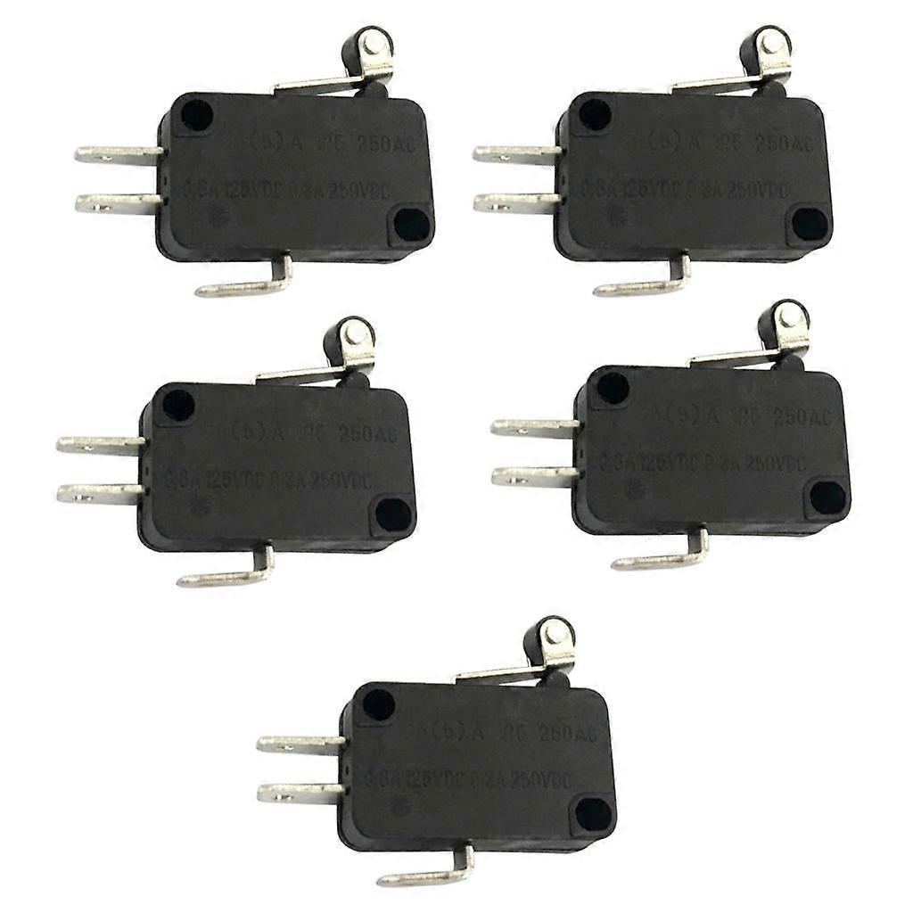 5 Pcs Lever Switch Normally Long/Short Lever