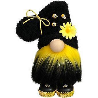 Handgemaakte kabouter, Scandinavische kabouter beeldjes voor de lente kabouters pluche pop decoratie, Bee dag decoraties, perfect Festival cadeau voor bijenliefhebbers en