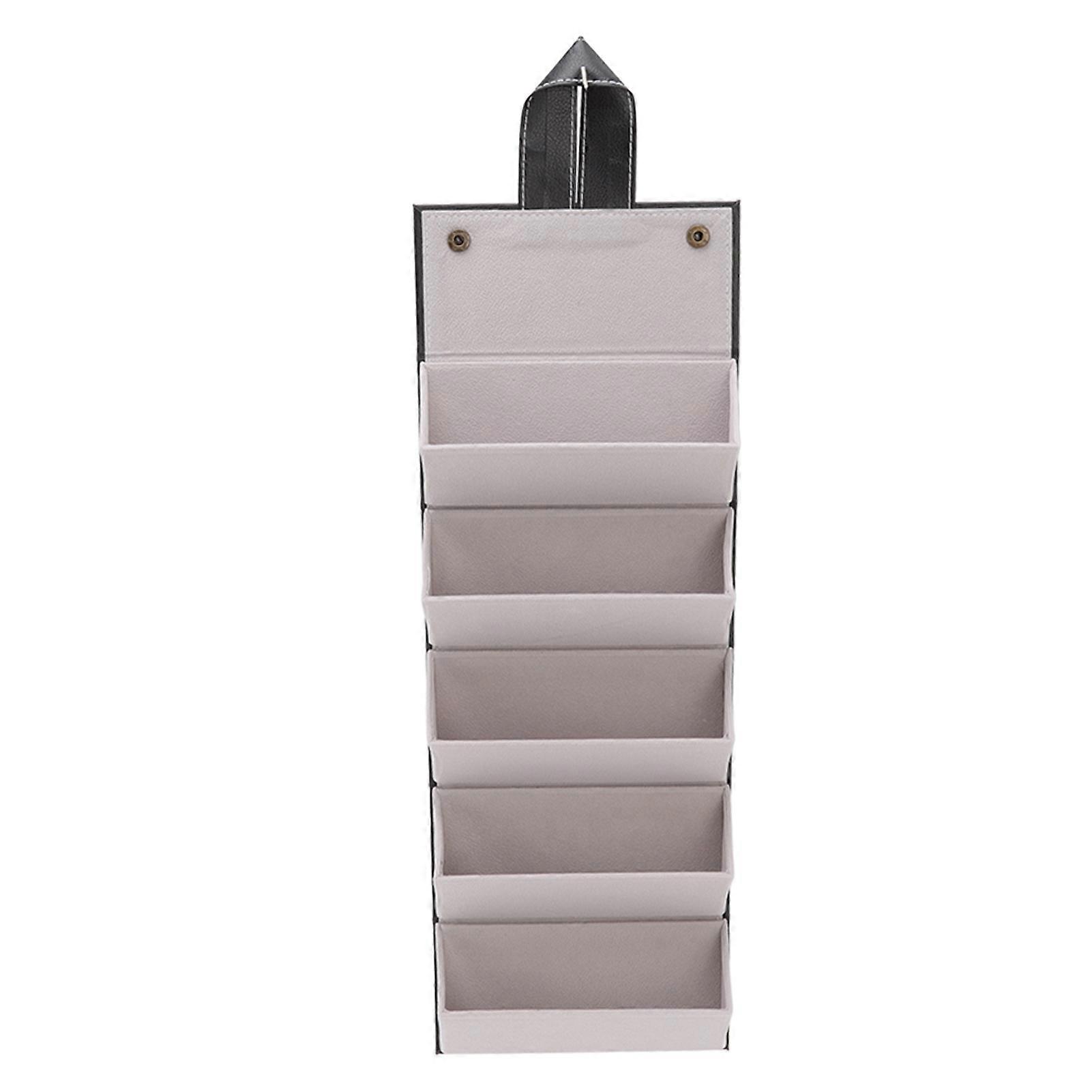 Poetic Journey, Sunglasses Display Stand That Doubles As A Foldable Eyeglasses Case, Easy Hanging And Roll Up Design Offers Full Protection With A