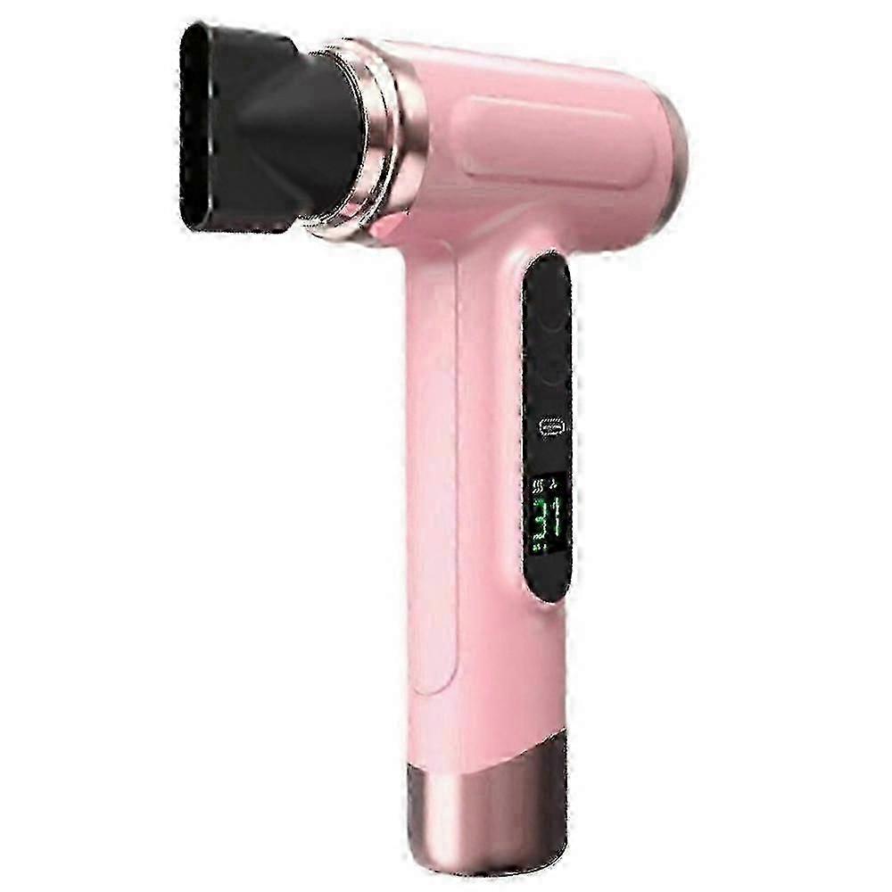 3-Mode Rechargeable Cordless Ionic Hair Dryer - Compact Travel Blow Dryer