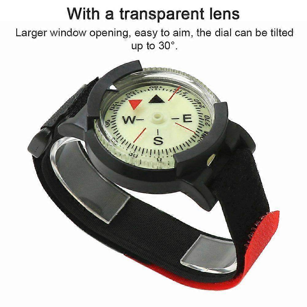 Luminous 50M Underwater Diving Compass - Dive Wrist Compass for Accurate Navigation