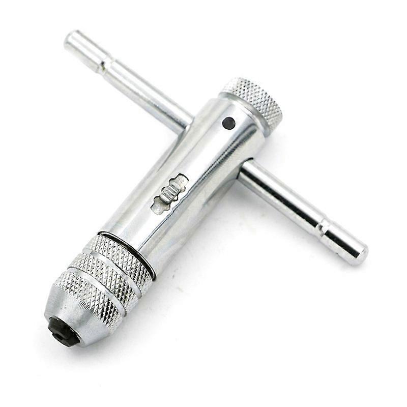 M3-M8 Adjustable Ratchet Hand Tap Wrench Hand Tapping Fittings with Forward and Reverse Wrench