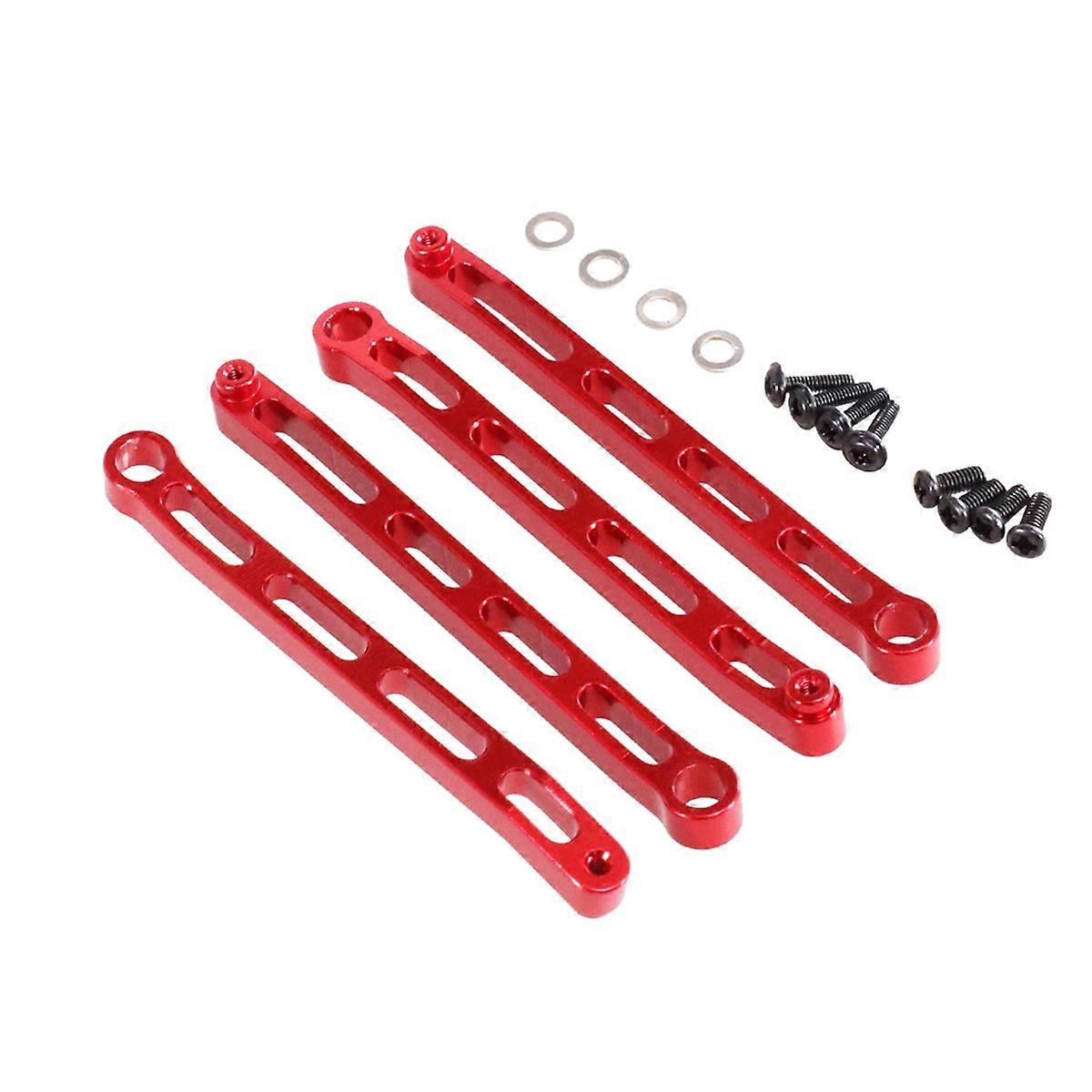 RC Car Chassis fastening rod Kit for 1/12 MN168 Red