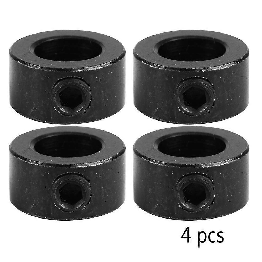 4PCS 8MM Shaft Lock Collar Stainless Steel T8 Lead Screw Lock Ring Block Isolation Column for Openbuilds 3D Printer Part BK