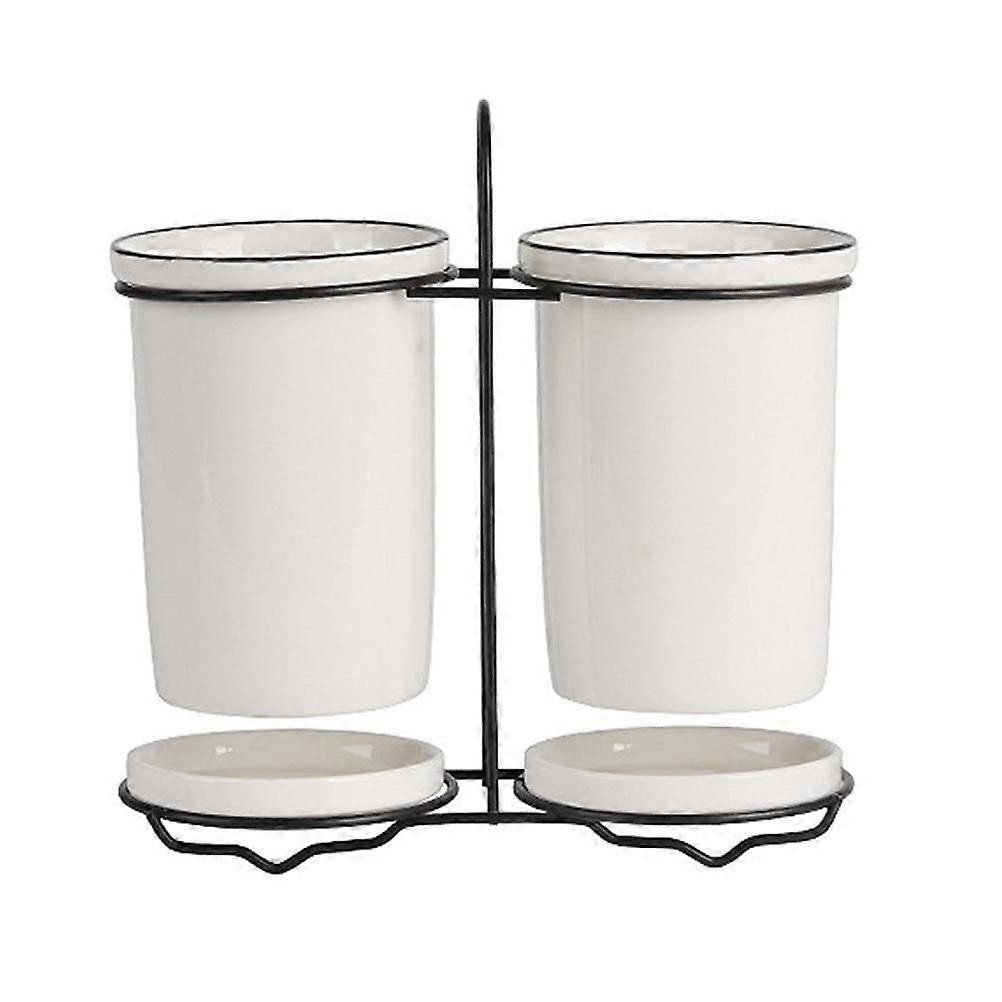 Ceramic Fork Supports Simple Practical Nonslip for Restaurant Kitchen