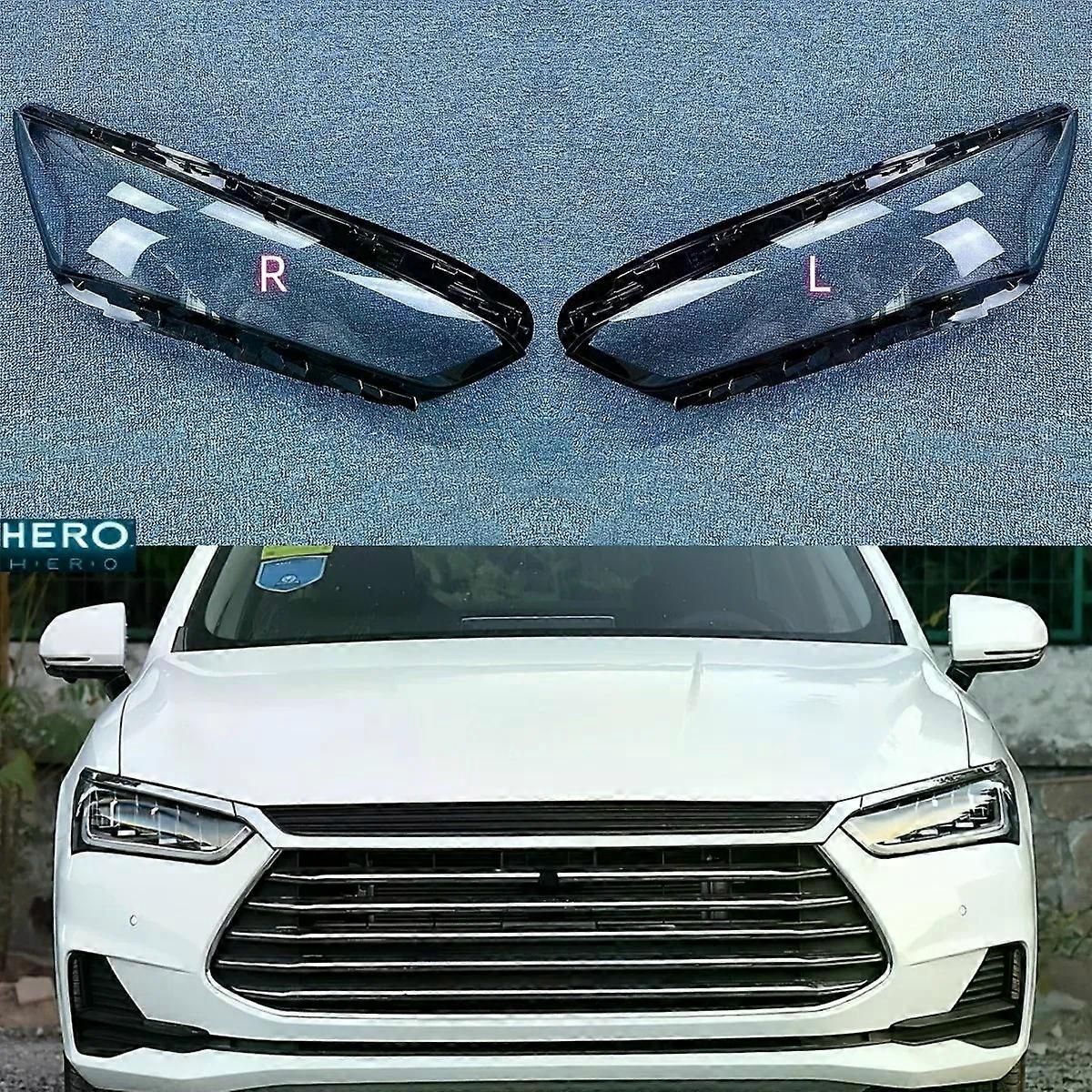 High qualityFor BYD Qin Pro 2018 2019 2020 Headlight Cover Transparent Mask Headlamp Lamp Shell Replace Original Lampshade Plexiglass