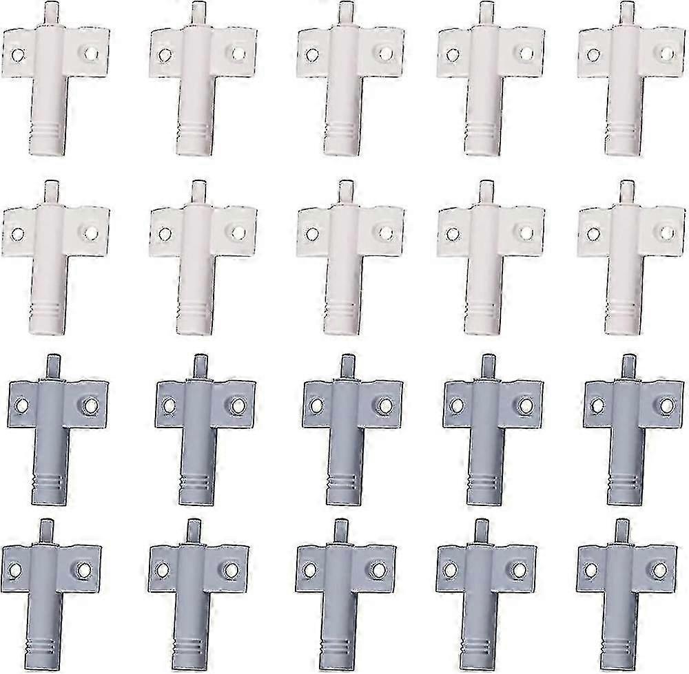 Silent Door Seals for Kitchen Cabinets 20 Pack with Soft Closing Buffer