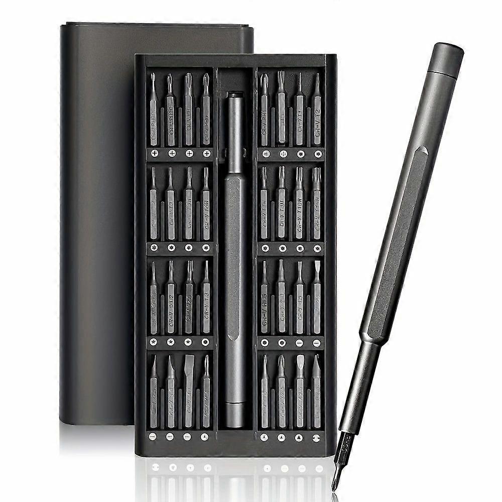 63-in-1 Screwdriver Set Precision Magnetic Torx Hex Bit Handle Mobile Phone Repair Tools Chrome Vanadium Steel Multifunctional Non-Slip