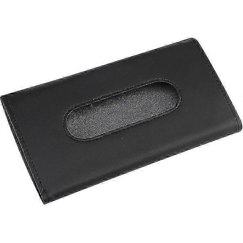 Black Car Visor Tissue & Face Mask Holder (1pc)