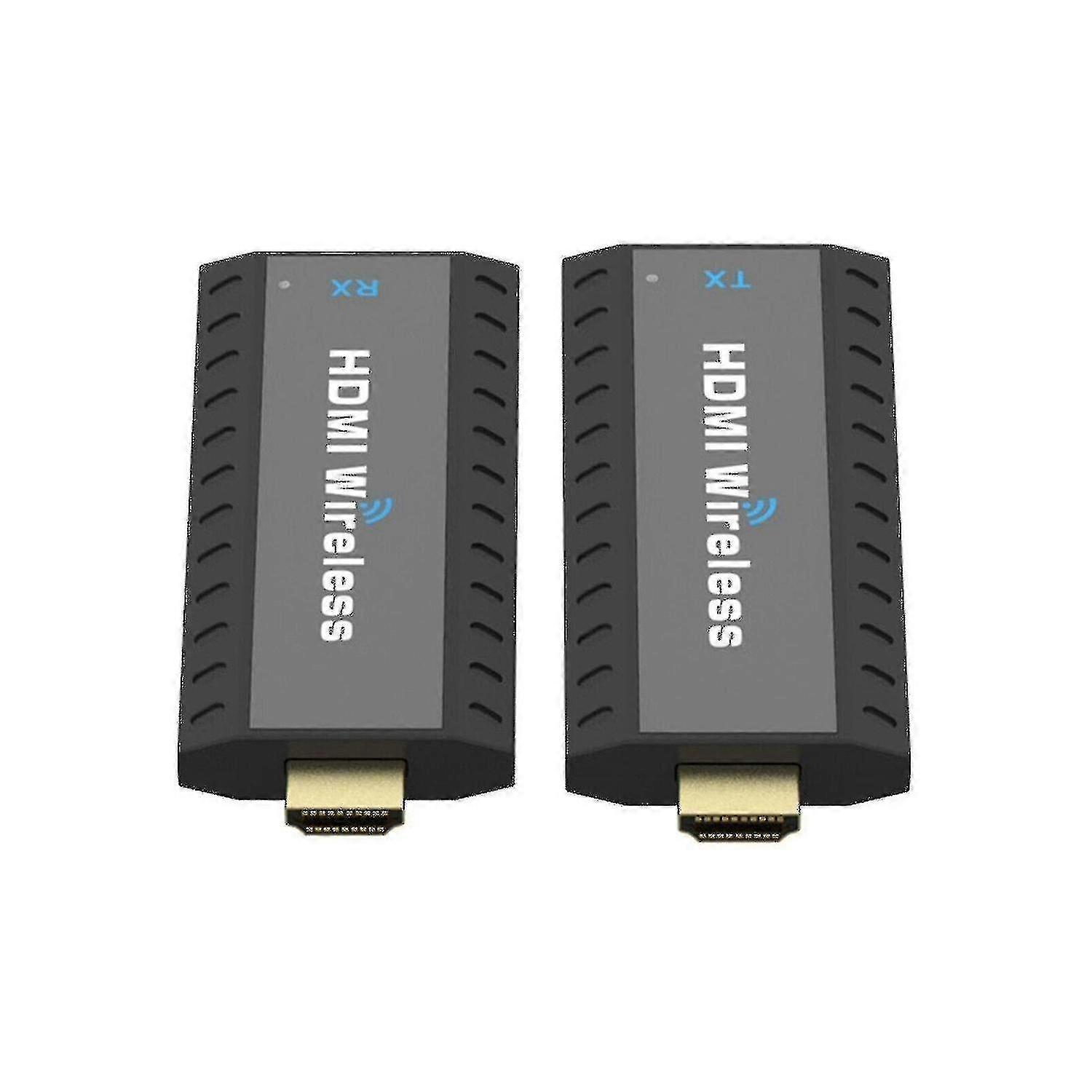 Wireless Hdmi Extender Video Transmitter Receiver Screen Mirror Pc To Tv