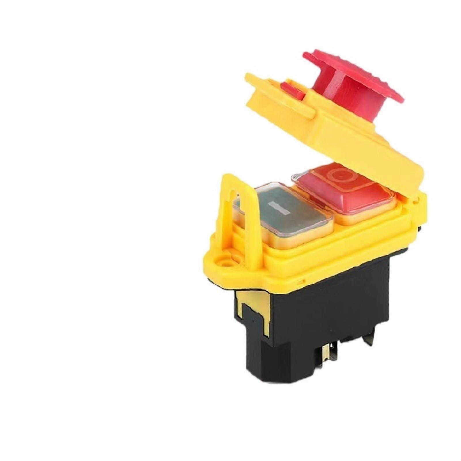 YCZ3C Electromagnetic Button Switch with Undervoltage Protection for Power Supply Starter, 12V/24V Compatibility