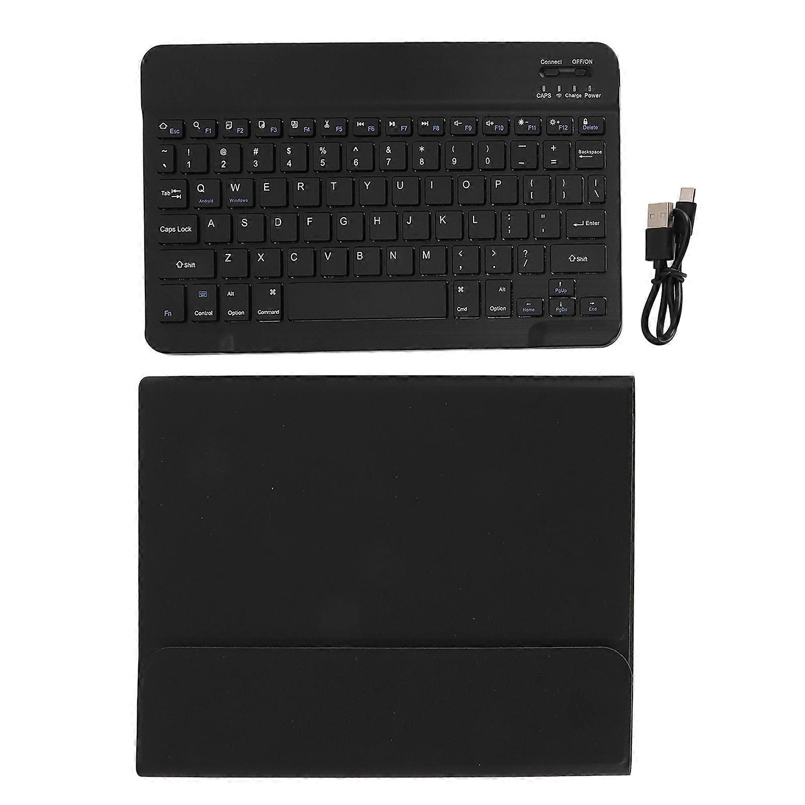 Case PU Leather Tablet Protective Cover with 150mAh BT Wireless Keyboard for IOS Pro 11 2024 M4