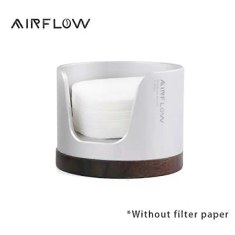 Coffee Filter Paper Storage Box Round Filter Paper Holder Mocha Pot Filter Paper Dust-proof Storage Box