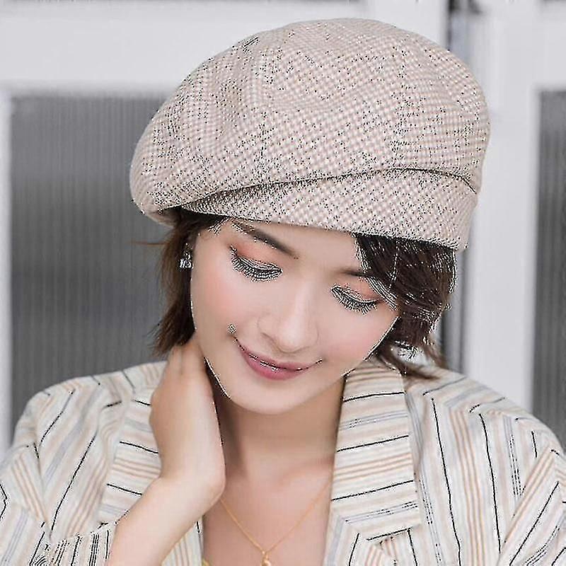 Høst vinter- Bomullsull, Plaid Beret, Malerhatter