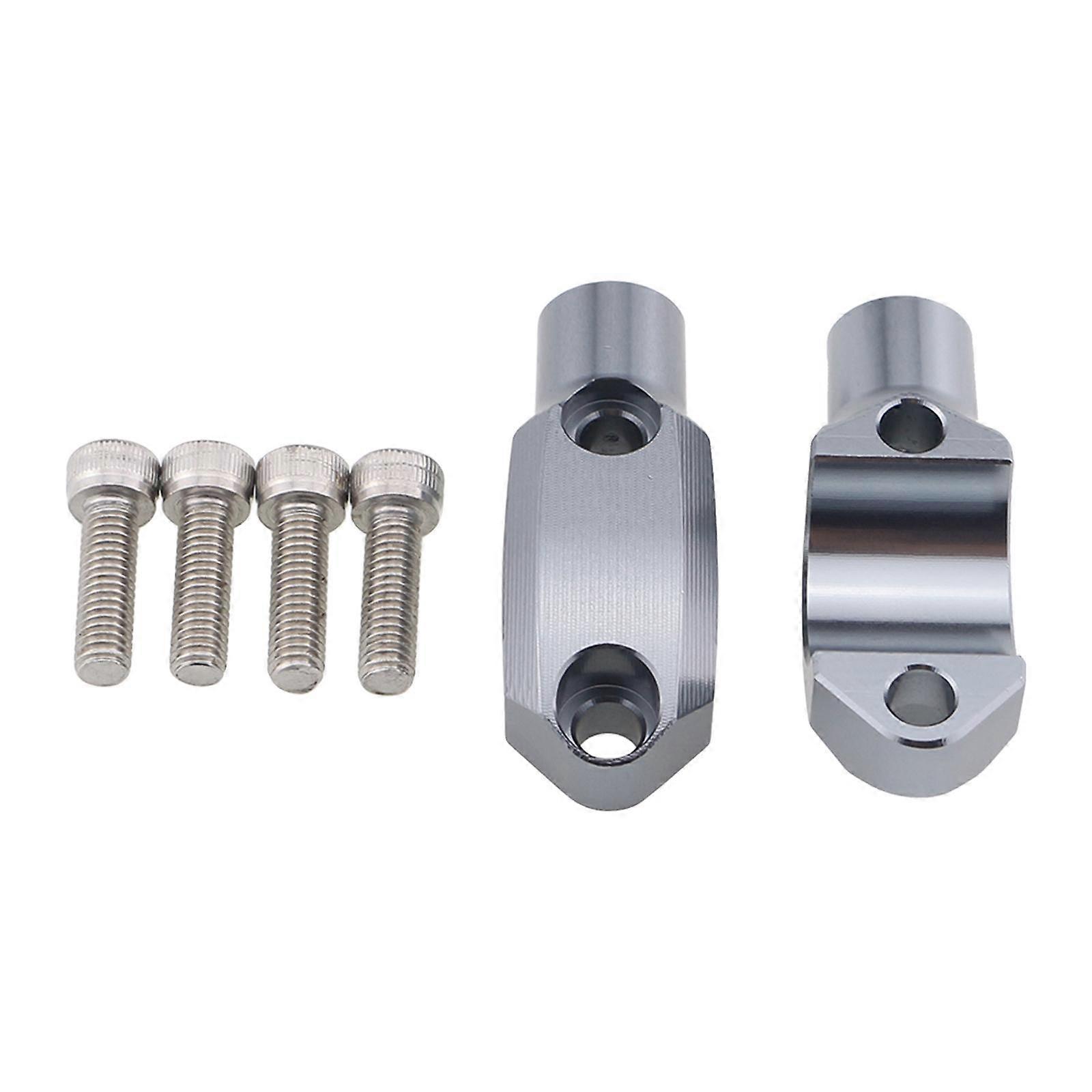 1 זוג אופנוע צילינדר ראשי מראה מהדק אביזרים מכלולים אוניברסליים