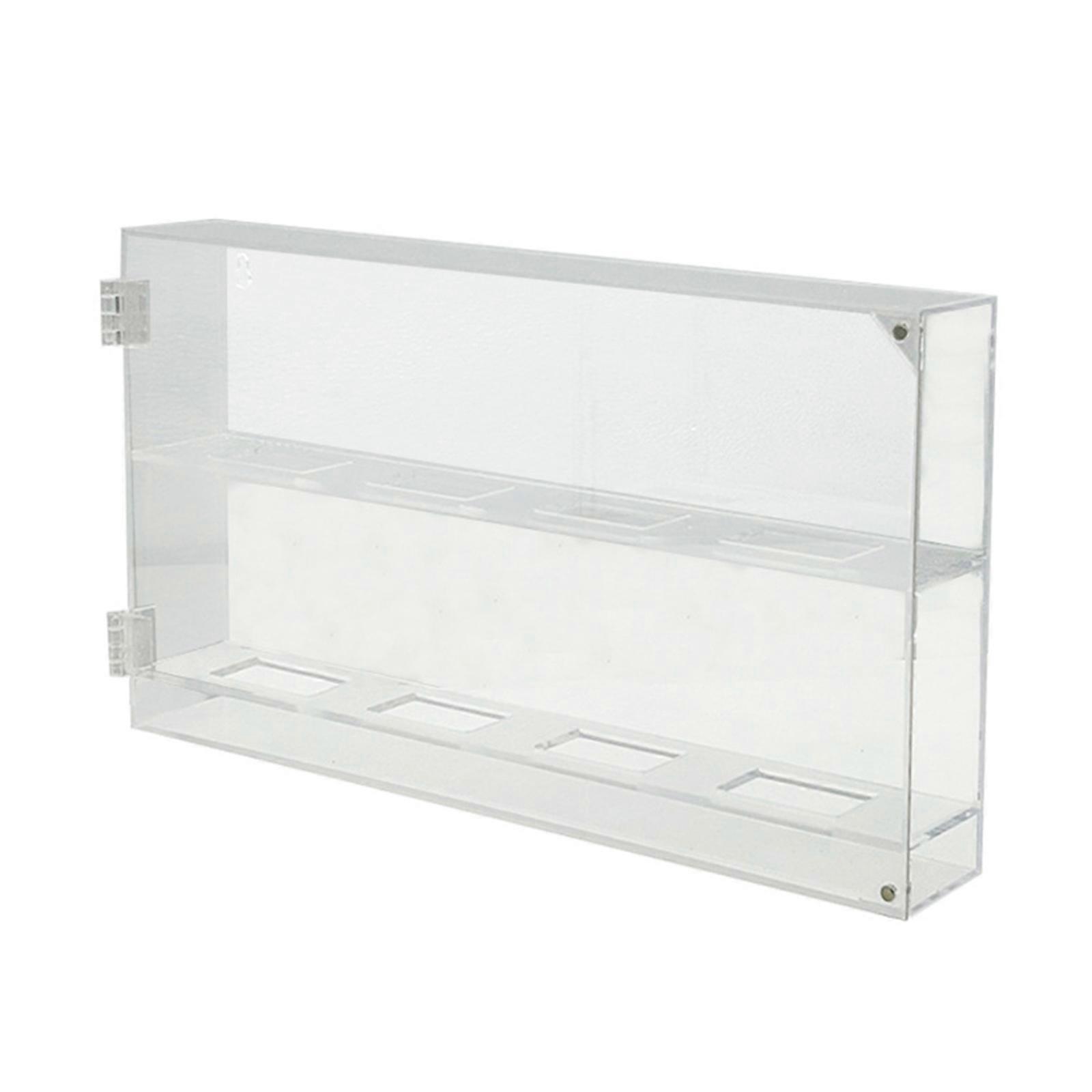 Multipurpose Shatterproof Acrylic Guitar Pick Display Box with Stand for Enhances Viewing Experience Storage Solution
