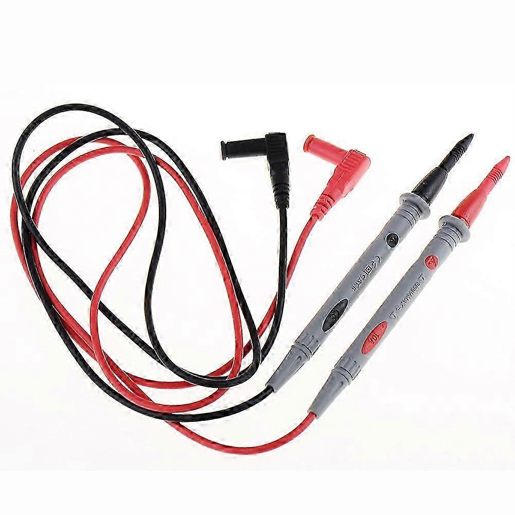 Multimeter Test Lead Kit - Heavy Duty - Needle Clip - 1000V Max