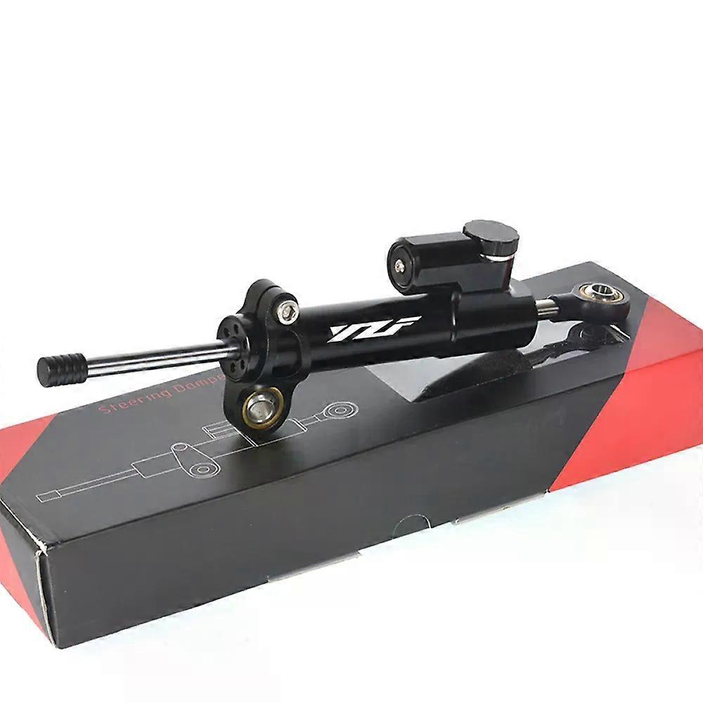 con Για YAMAHA YZF R1 R3 R6 R25 MT03 MT25 2005-2016 2006 2007 2008 2014 2015 Το τιμόνι αποσβεστήρων μοτοσικλετών σταθεροποιεί τον έλεγχο ασφαλείας