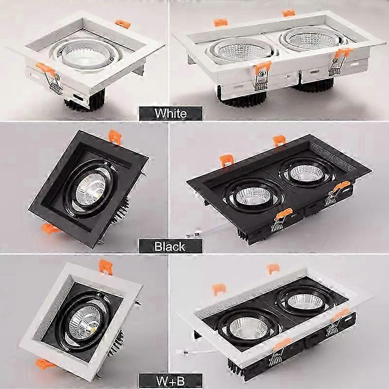 Dimmable Led Downlight Cob Ceiling Spotlight 10w 20w 30w Ceiling Recessed Light Indoor Lighting Ac110v-220v Commercial Lighting