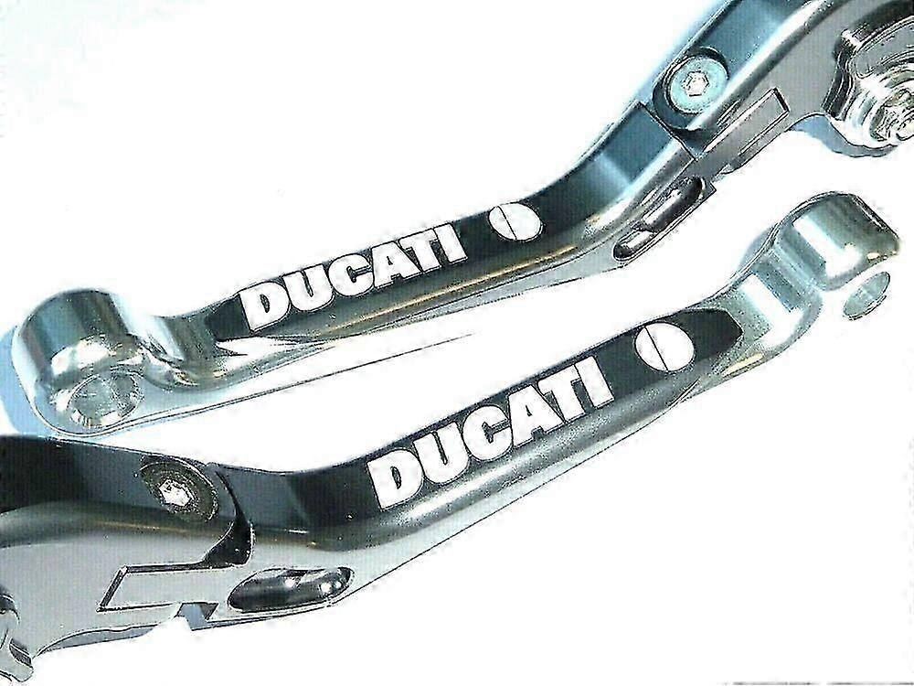 Ducati Panigale V2 2020-2022 BRAKE and CLUTCH LEVERS SET FOLDING LASER ENGRAVED