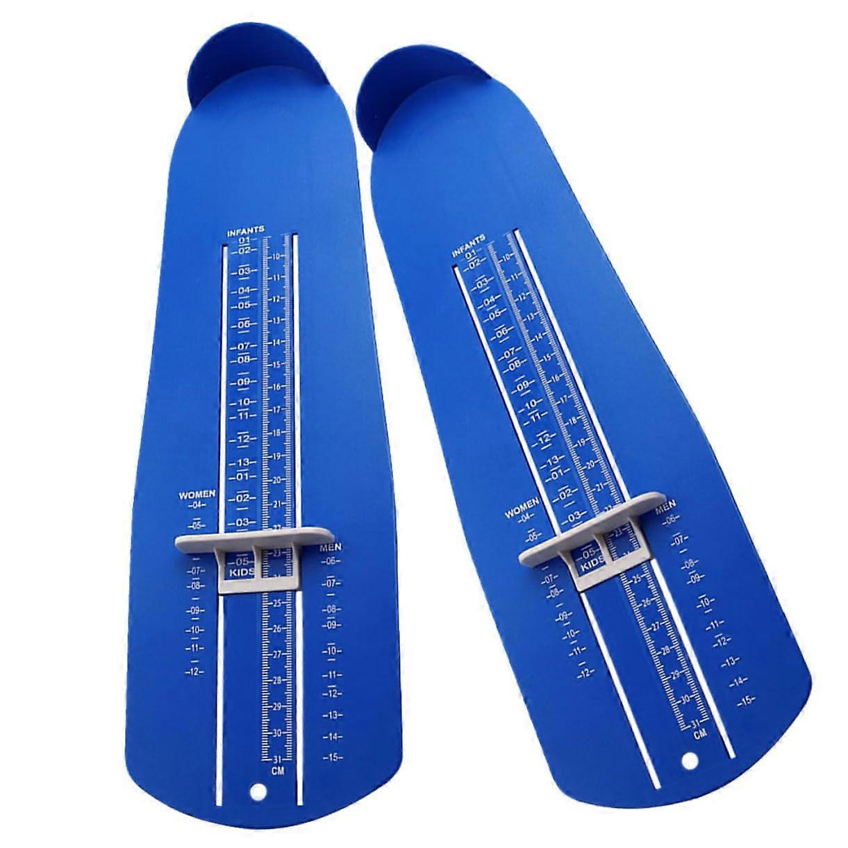 Foot Size Measuring Ruler 2pcs Foot Sizer Sturdy Design for Us Size Shoes