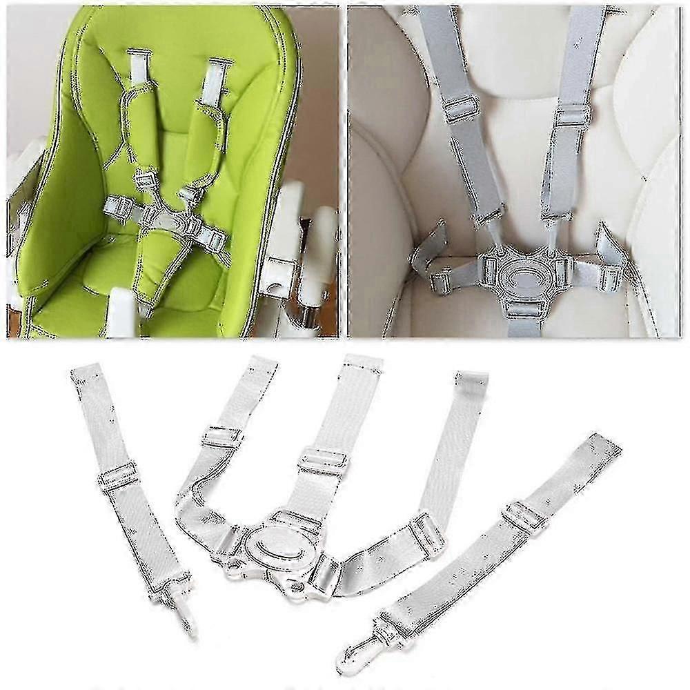 Baby Universal 5 Point Seat Belt High Chair Seat Belt Seat Belt For Stroller Stroller Child Stroller