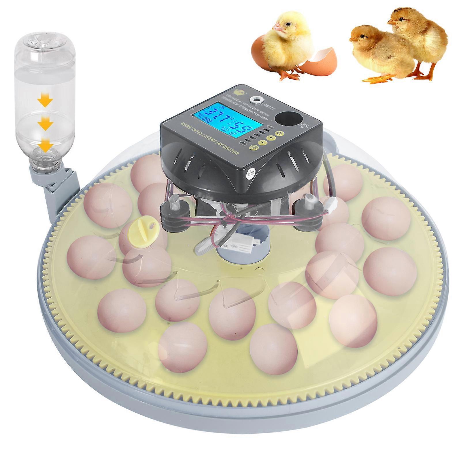24 Eggs Chicken Bird Incubator Eggs Hatching Machine for Hatching Chicken Duck Automatic Intelligent Farm Supplies