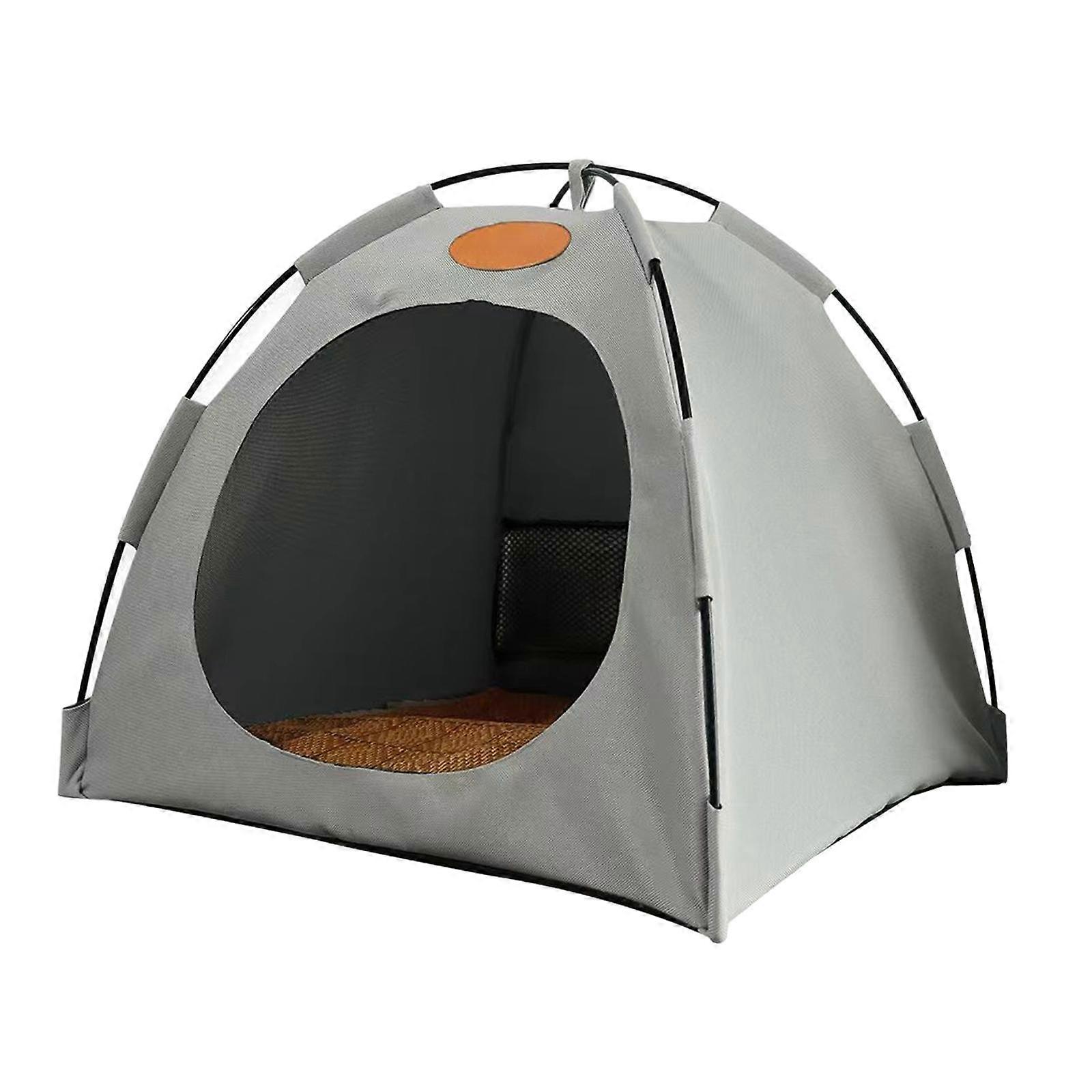 Pet Cat Tent Cat House Cave Soft Mat Comfortable Nest Sleeping Tent Puppy Tent