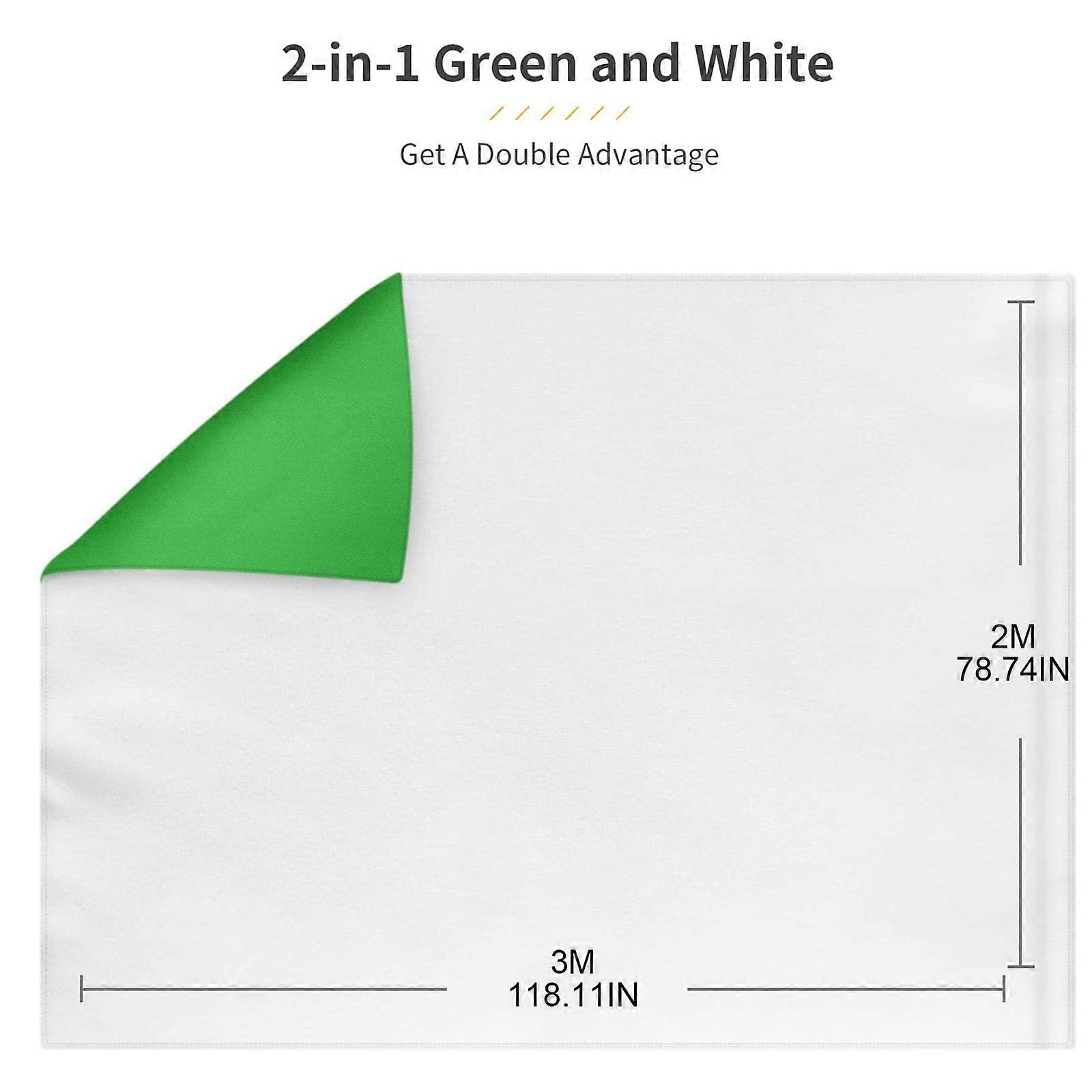 10 x 7FT Polyester Chromakey Backdrop Cloth Collapsible Color Background