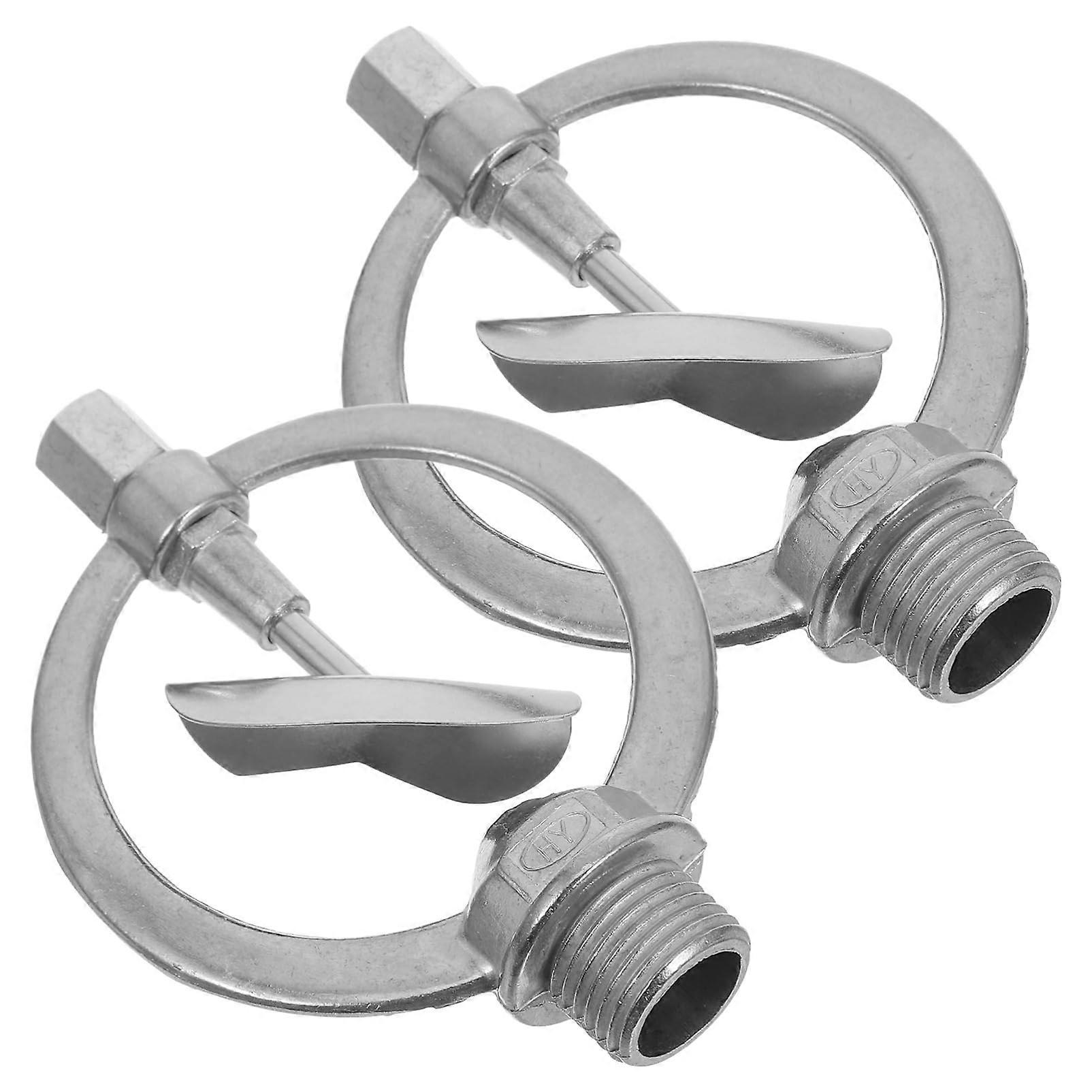 Irrigation Sprinkler Two-Pack, Rotating Garden Hose Sprinkler, Automatic Rotating Sprinkler, Garden Drip Sprinkler