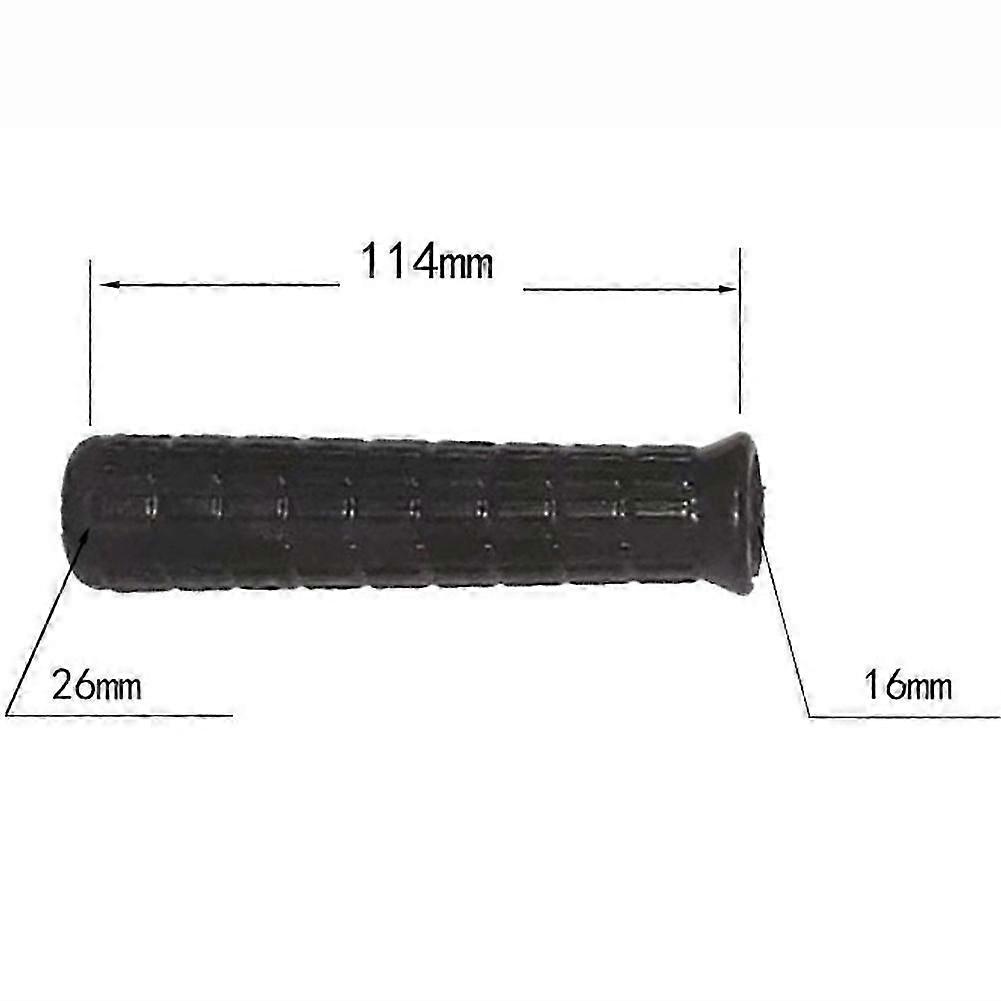 Upgrade Your Gardening Experience With 2pcs Wheelbarrow Rubber Handles Non Slip Weatherproof Replacement Grips Pyc