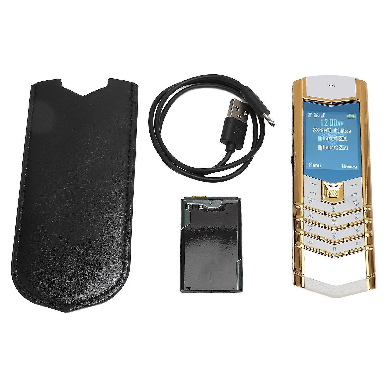 Compact Big Button Phone for Seniors: 1.5" LCD, 2G GSM, Dual SIM, 1600mAh, Unlocked