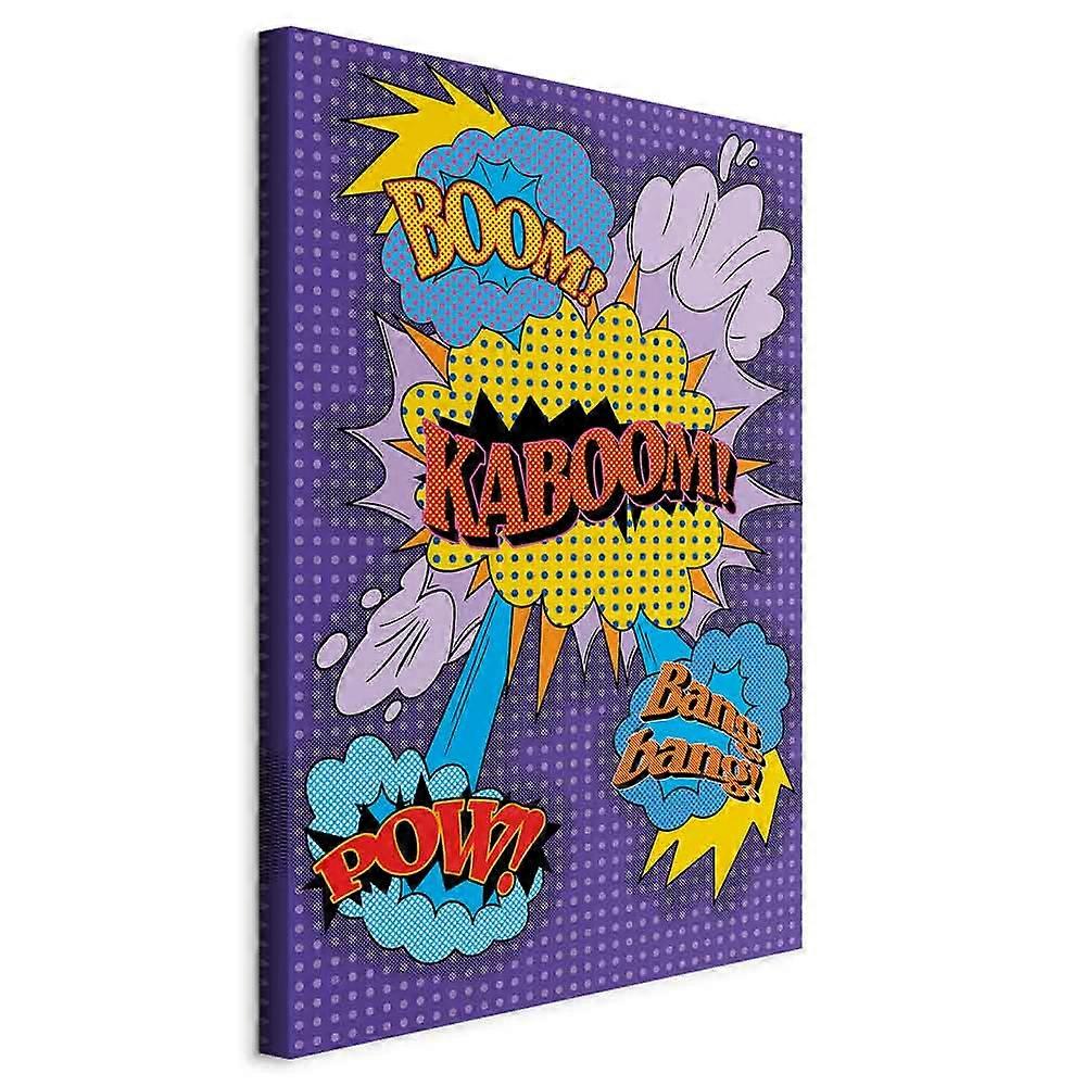 Canvas Print - Kaboom! (1 part) Vertical