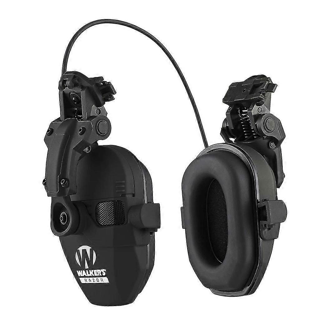 Shooting Earmuffs Tactical Helmet Headset Electronic Hearing Protector Equipped ARC Rail