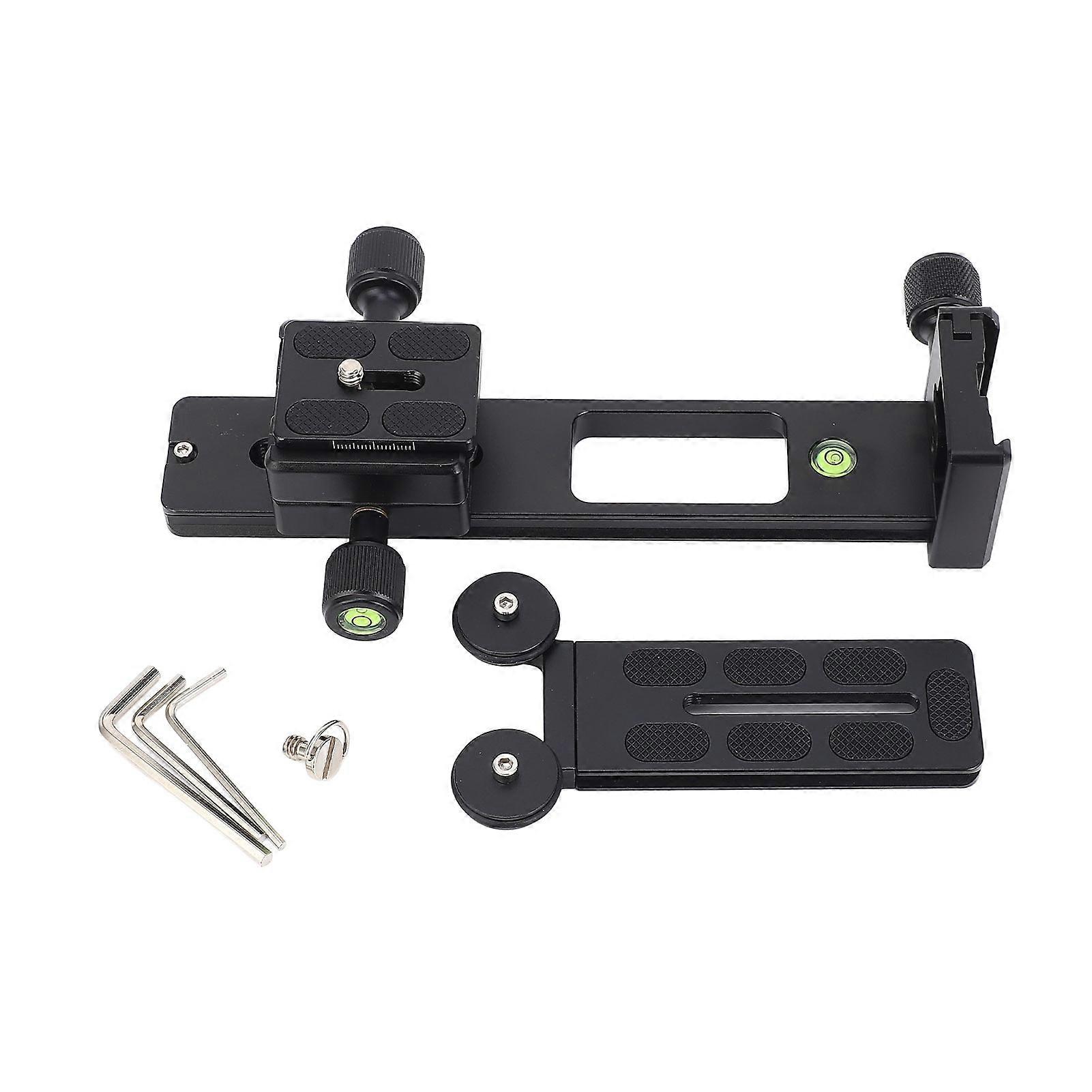 Support de téléobjectif L200 pour appareil photo reflex avec plateau à dégagement rapide pour rotule de trépied