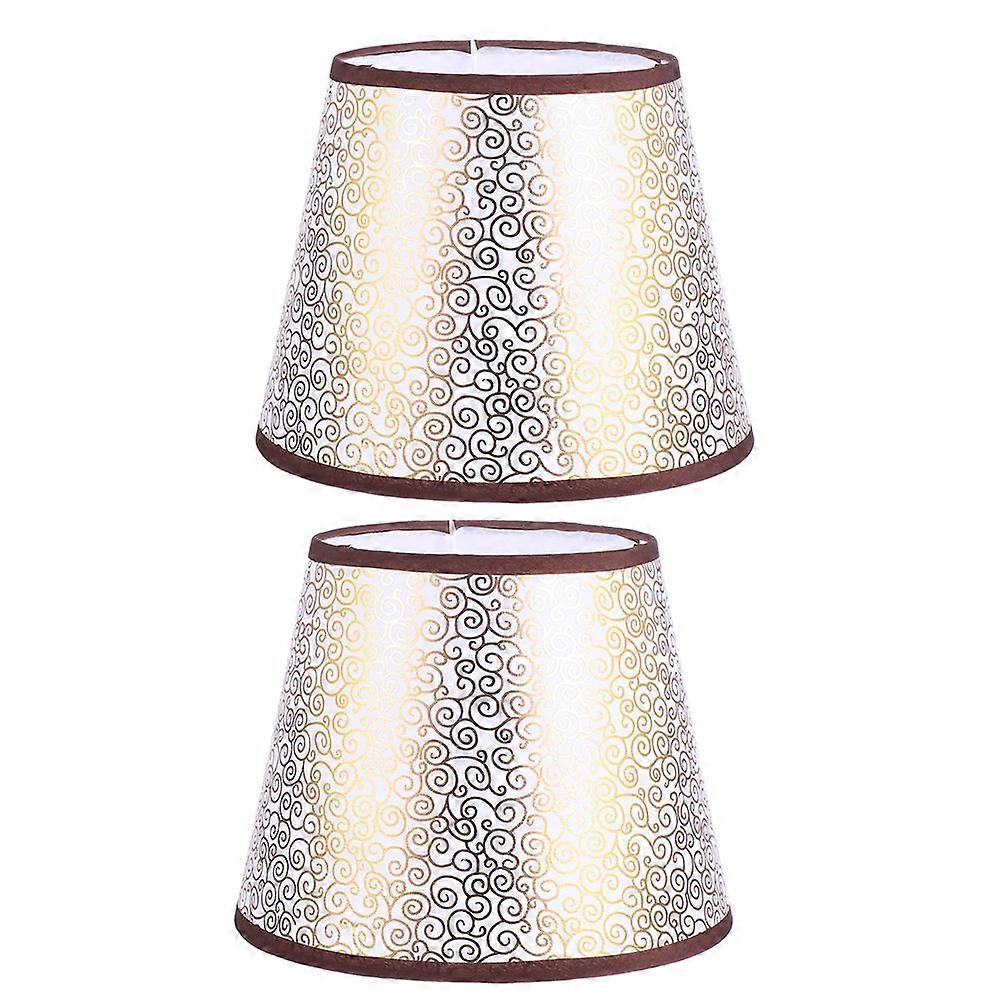 Decorative Lampshade Creative Light Accessory For Bedroom Living Room 22X22X18CM Protect Lamp 2Set