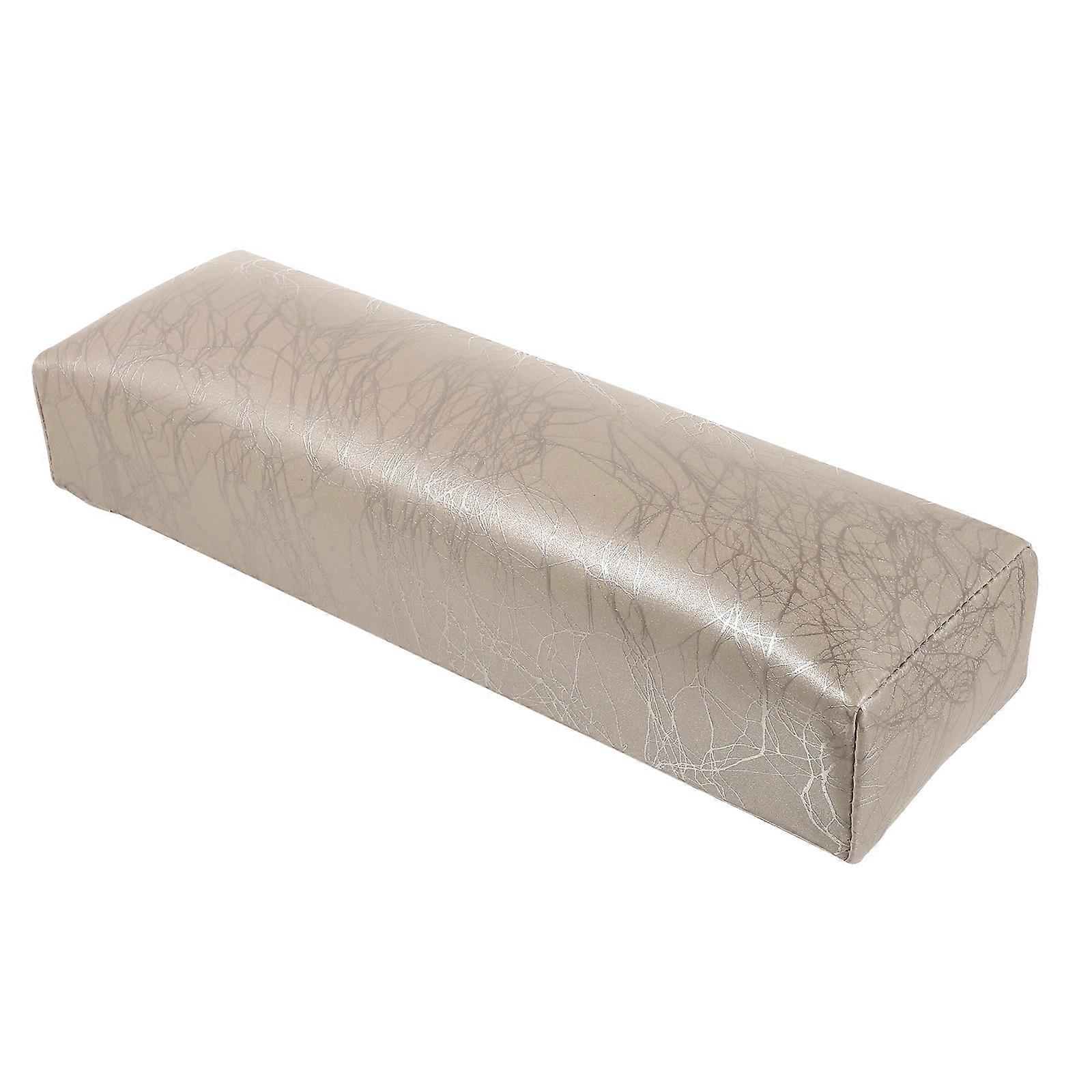 Manicure Handrest Easy to Clean Nail Salon Equipment Rectangular Shape 30x9x6cm 1Set