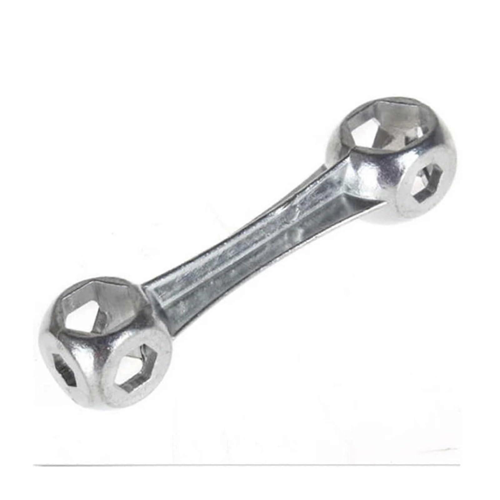 Bone key Multipurpose key Hex socket tool 10in1 Minipocket size repair bikeriding sockethand tool