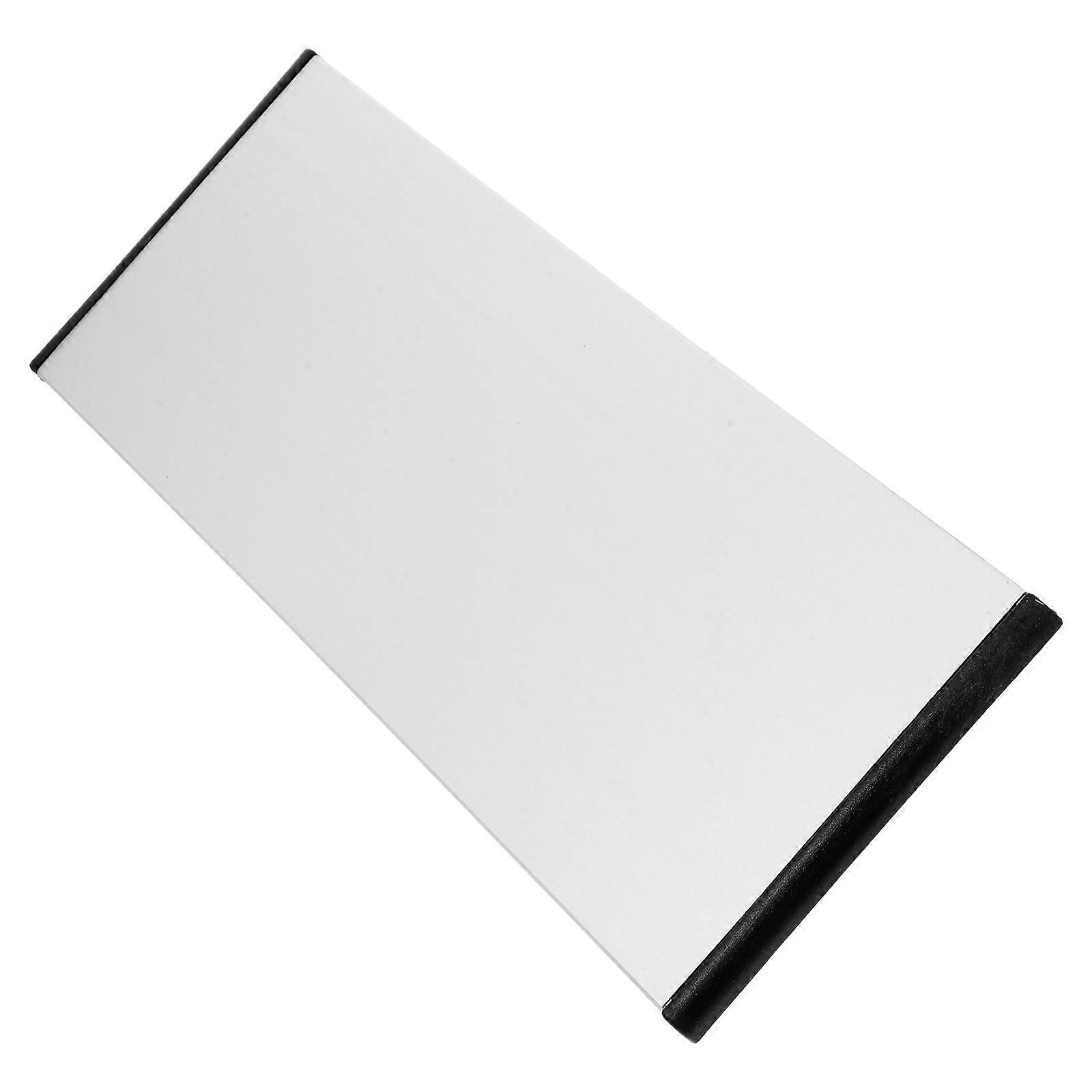 Aluminum Sign Diy Blank Metal Sign For Office Environment Daily Use Professionals Sleek Appearance 1Set