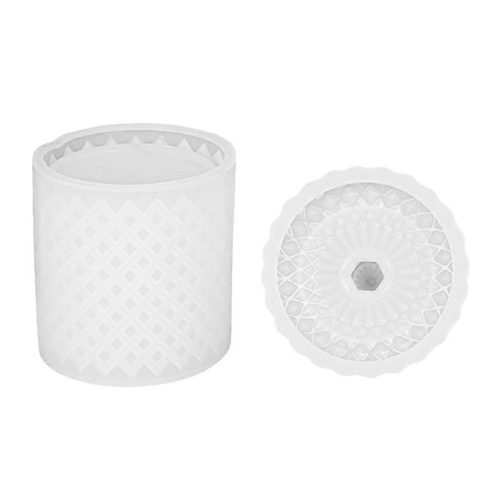 DIY Storage Box Mold Made of Silicone for Creative Craft Easy to Clean and Reusable 1Pc