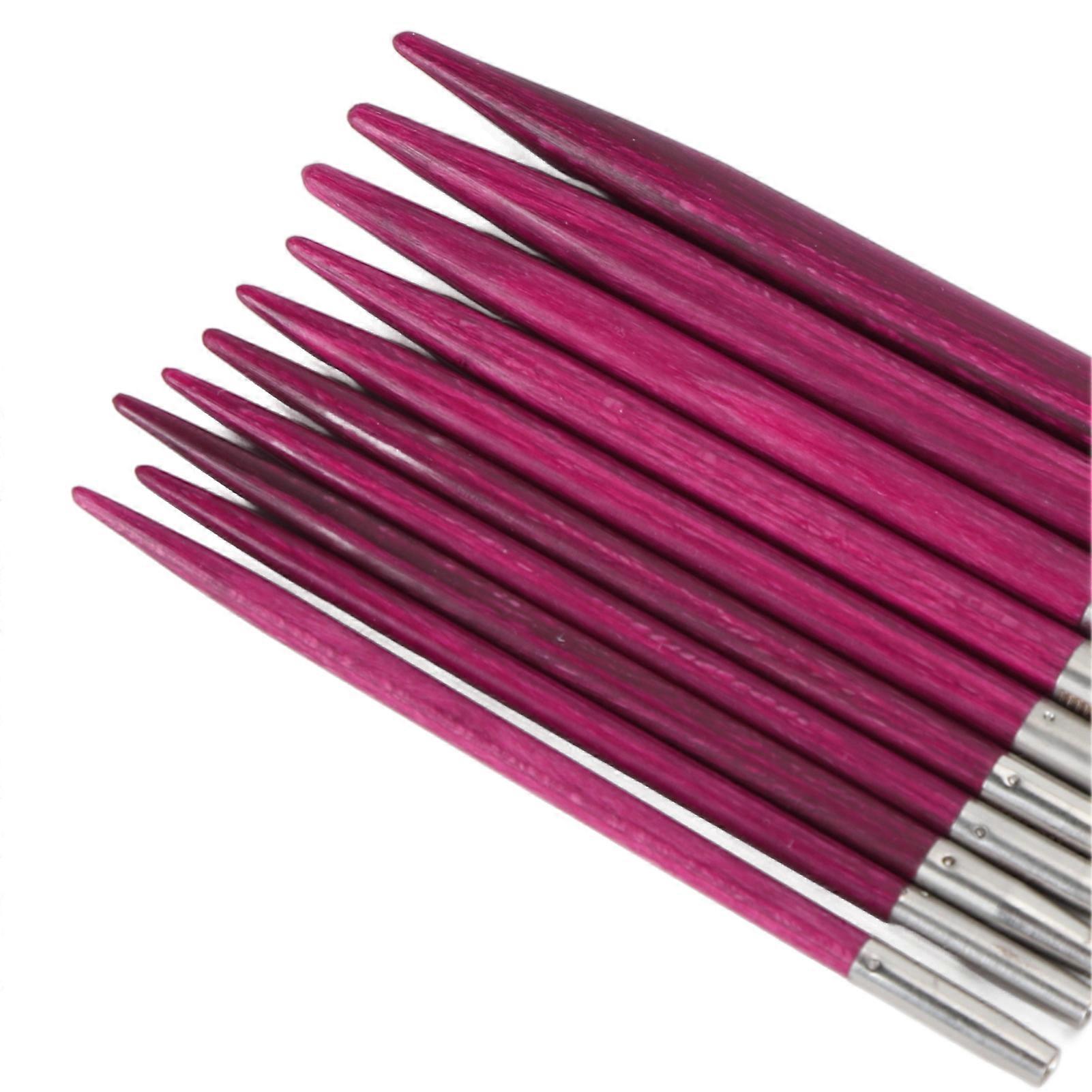 Interchangeable and Detachable Circular Knitting Needle Set for Sewing and Crafts